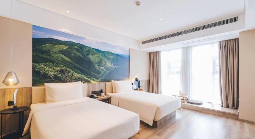 Atour Hotel Shanghai Hongqiao National Exhibition Center Minbei Road Eksteriør billede